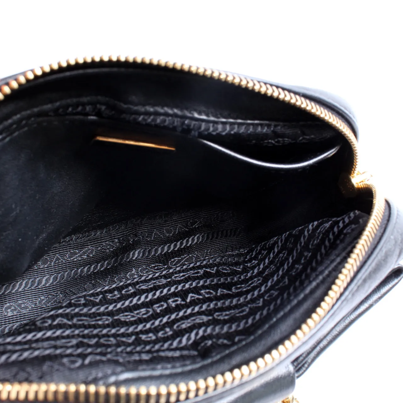 1BH166 Nappa Bow Crossbody Clutch