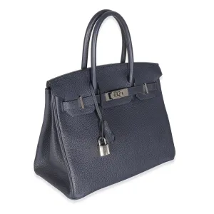 Bleu Nuit Togo Birkin 30 PHW