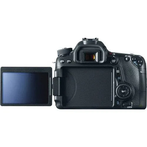 Canon EOS 70D/80D Digital SLR Camera Body with 32GB Card Battery & Charger Backpack Accessory Kit
