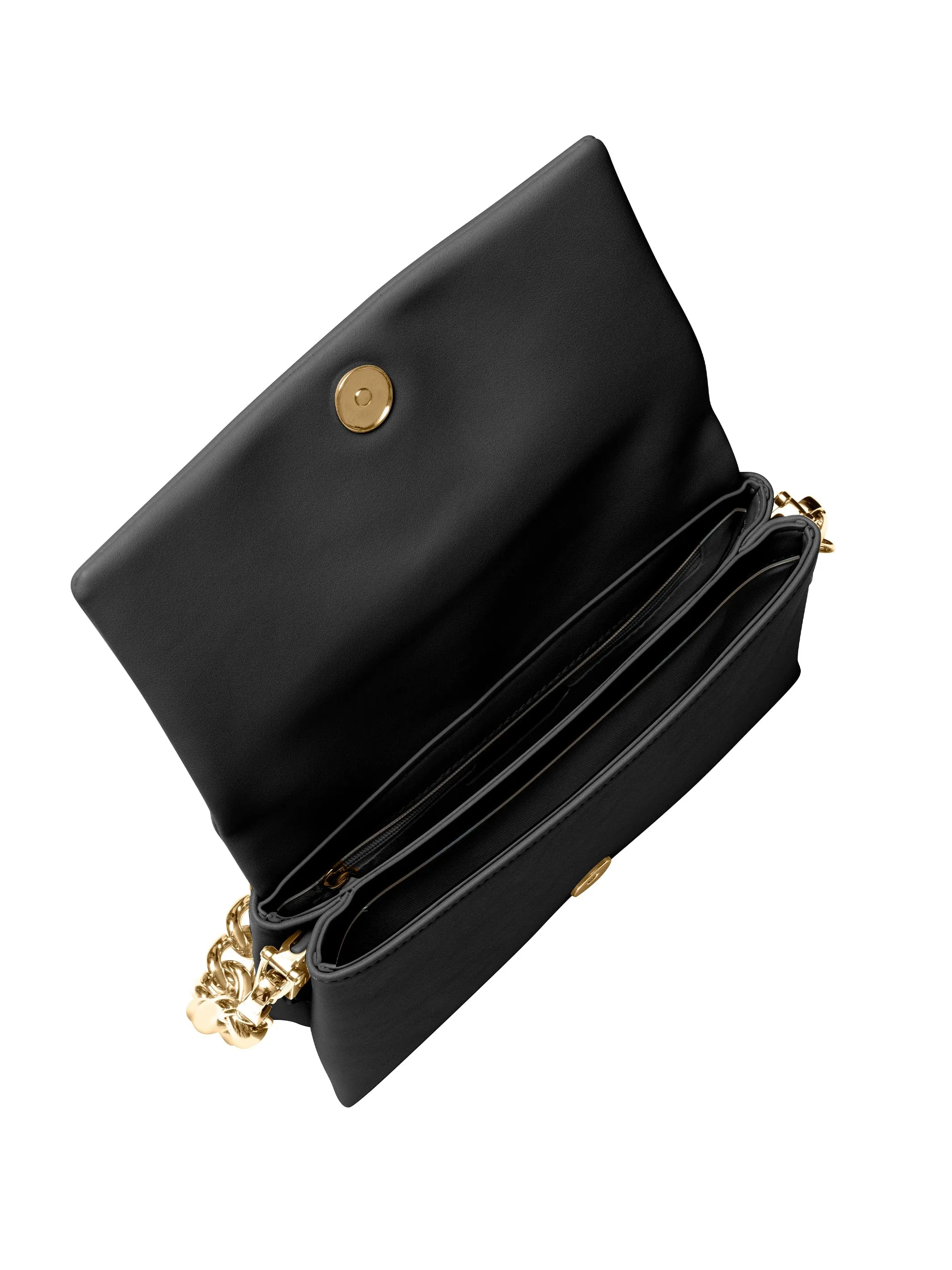 Cavalli Class ROMA Black Envelope Small Clutch Shoulder Bag