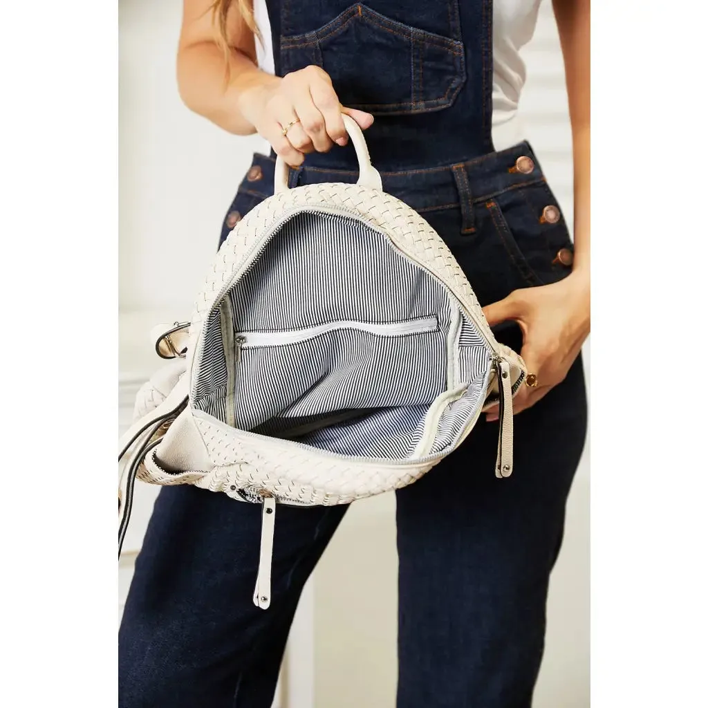 Cross My Heart Beige Backpack