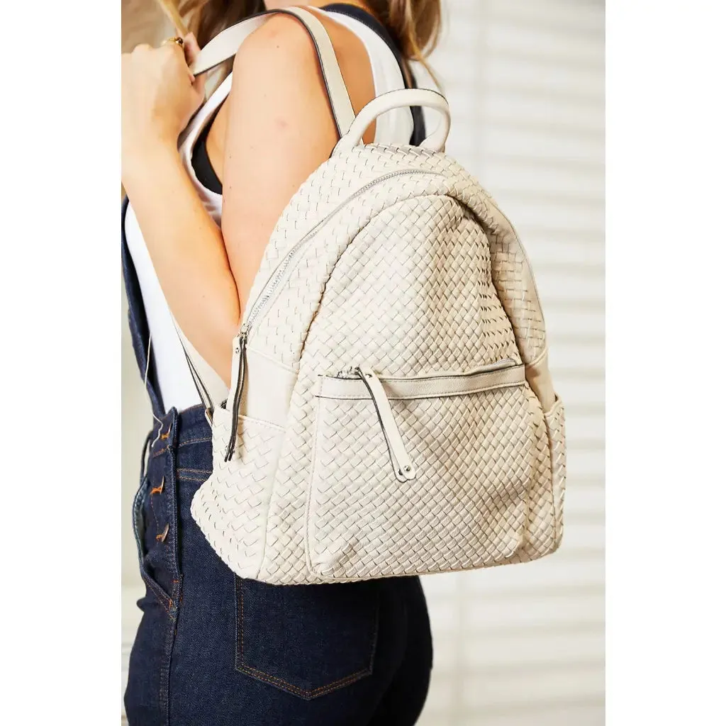 Cross My Heart Beige Backpack