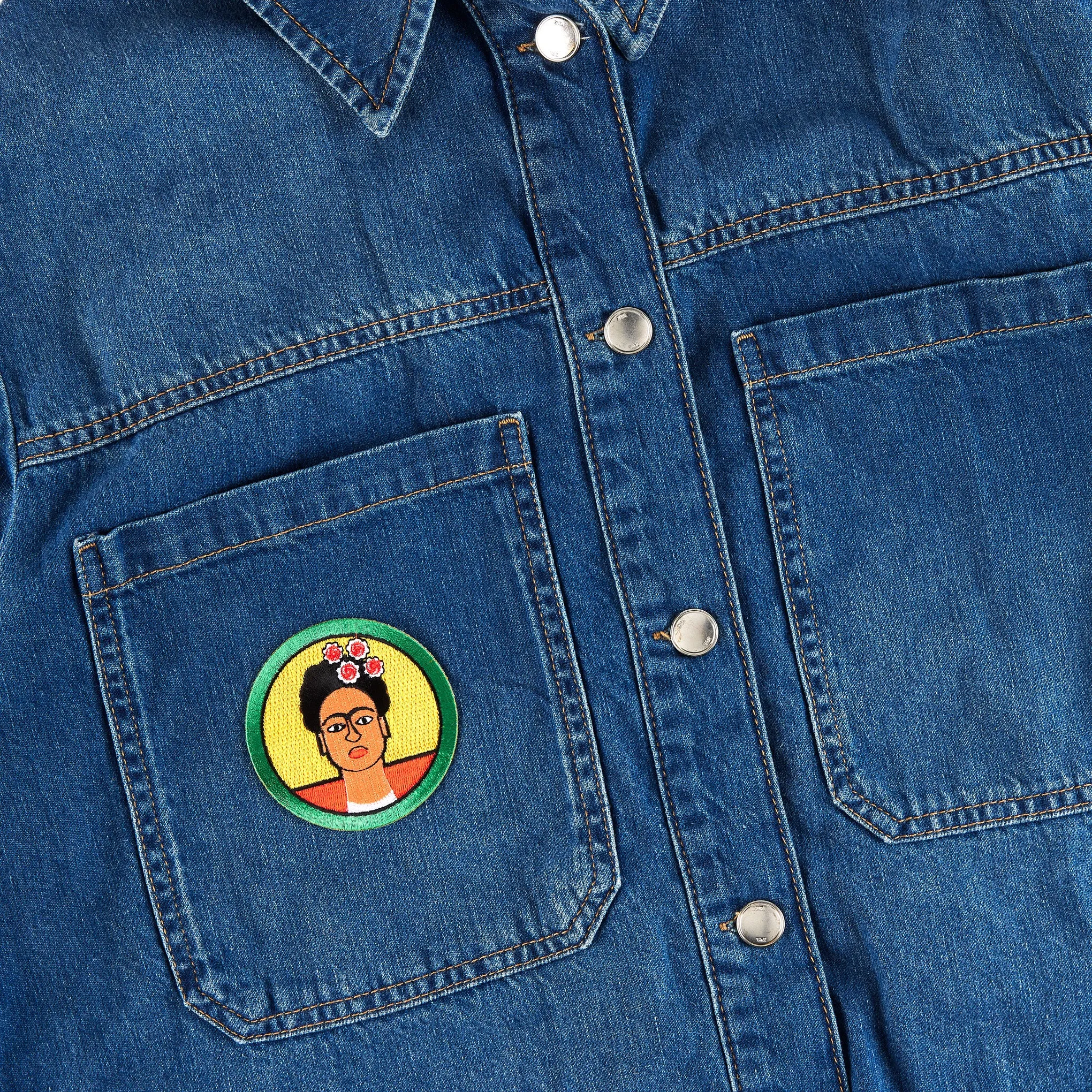 Great Modern Artists Iron-On Patch - Kahlo