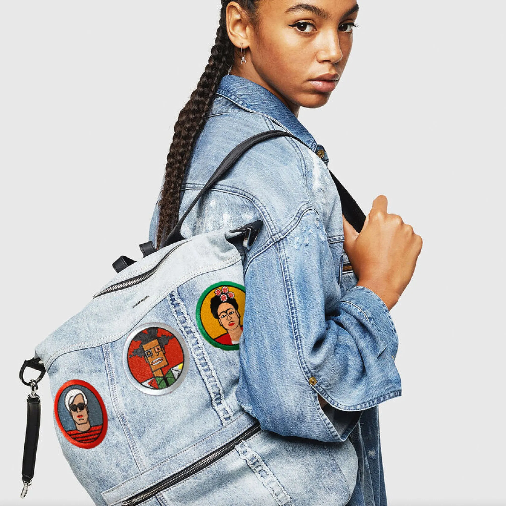 Great Modern Artists Iron-On Patch - Kahlo