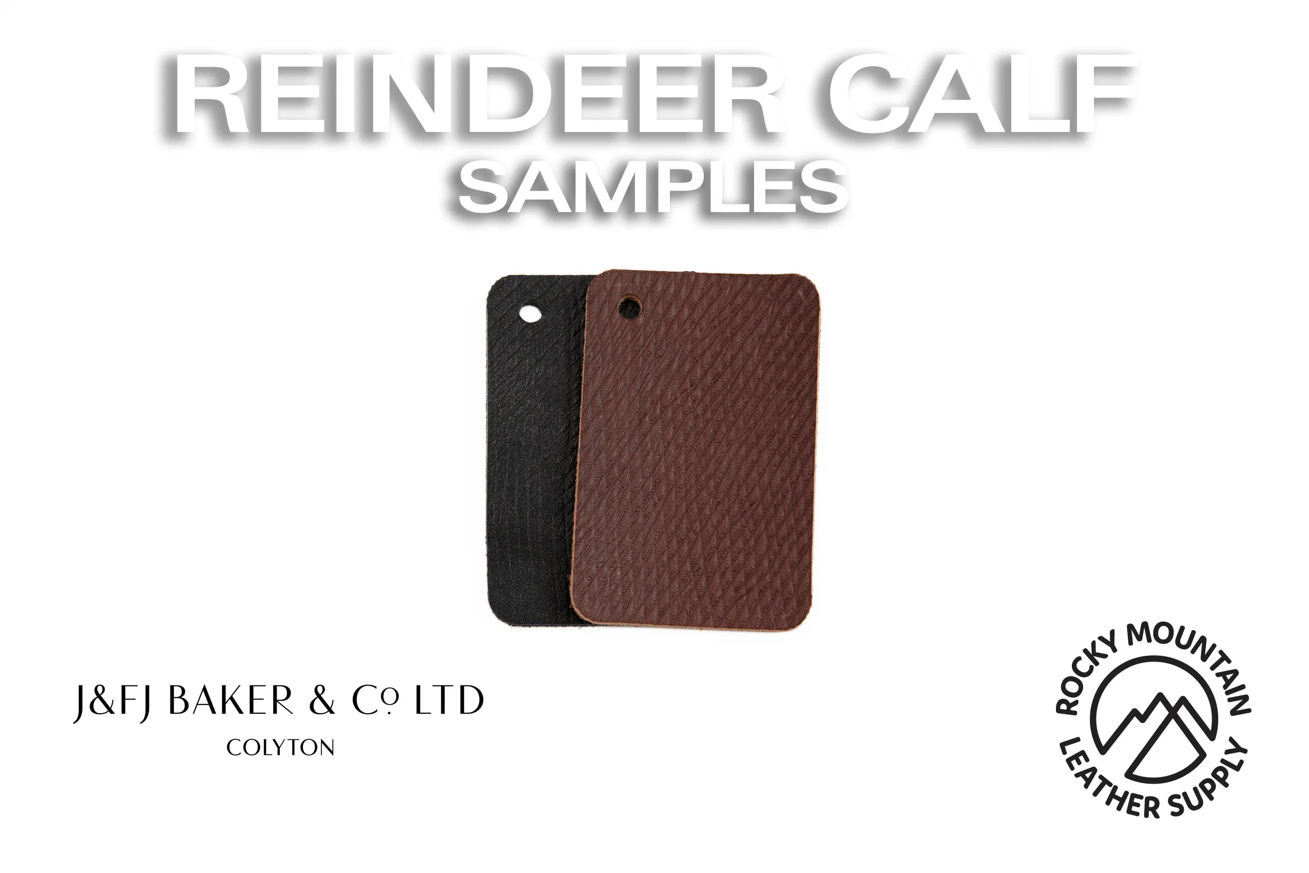 J&FJ Baker - Reindeer Birch Calf Leather - 200 Year Sunken Treasure Leather (SAMPLES)