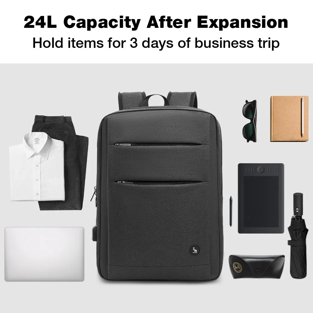 OIWAS  Large Capacity Expandable Backpack