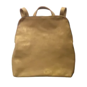 Riley Backpack In Bronze Leather (Pre Made)