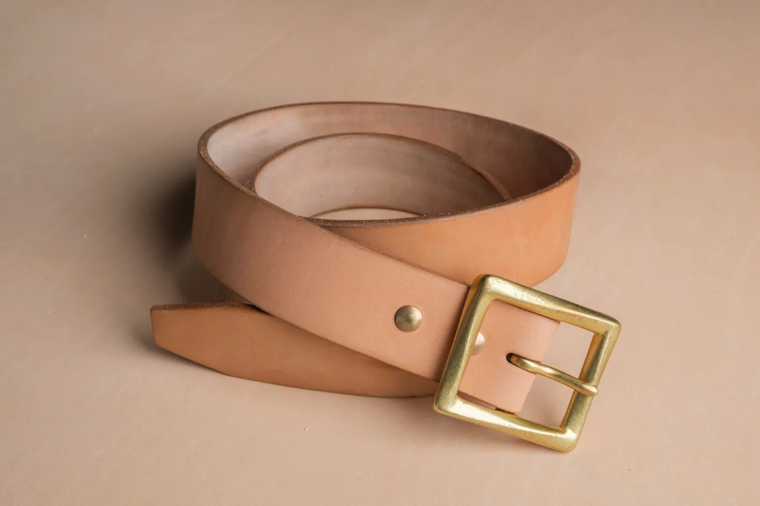 Rocky Mountain - Super Natural - Natural Veg Tan Leather (SAMPLES)