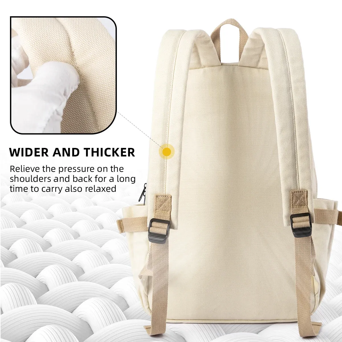 UAKISS  -  2024 Fashion Student Backpack Big Rucksack Girls School Bag High Capacity Women Backpack Female Cute Leisure Travel Mochila