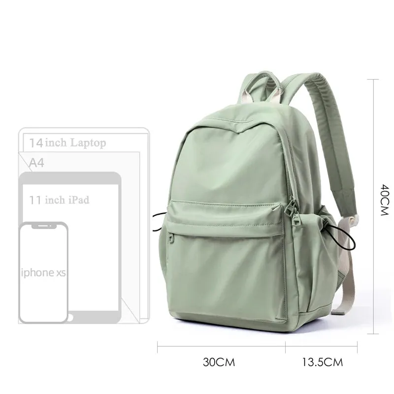 UAKISS  -  2024 Fashion Student Backpack Big Rucksack Girls School Bag High Capacity Women Backpack Female Cute Leisure Travel Mochila