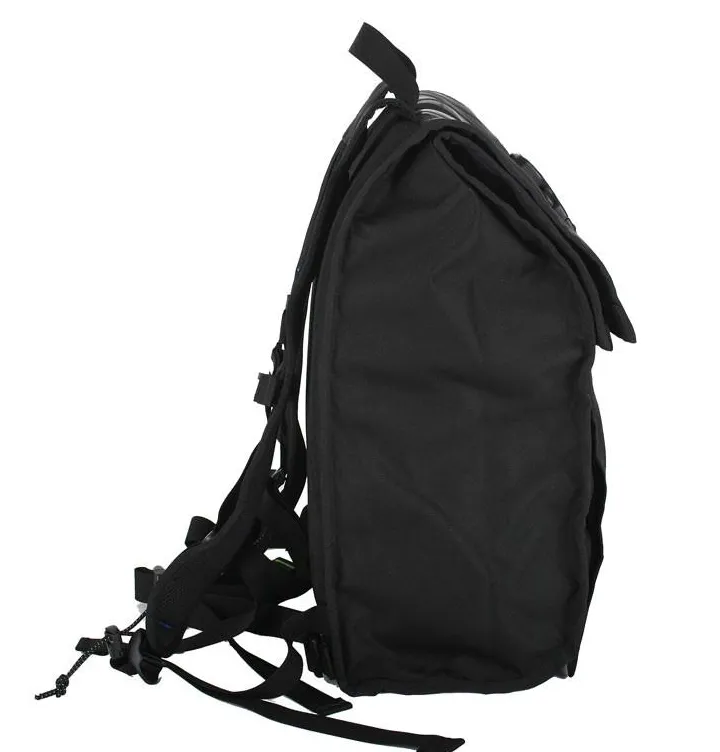 Upcycled Backpack- USA made from Upcycled inner tubes & street sign scraps - Save Landfill Space!