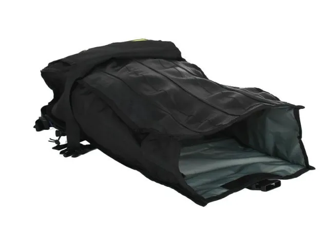 Upcycled Backpack- USA made from Upcycled inner tubes & street sign scraps - Save Landfill Space!