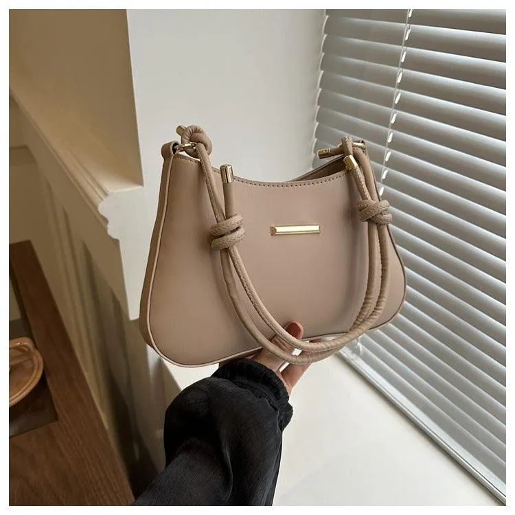 Women's High-end Hand-held Armpit Small Square Bag